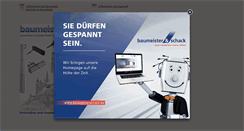 Desktop Screenshot of baumeister-balingen.de